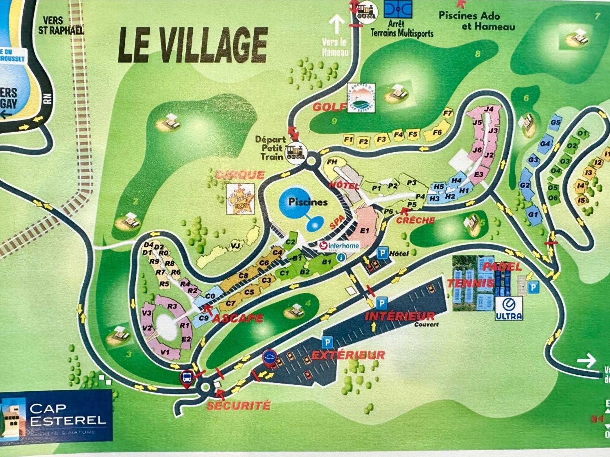 Studio Village Cap Esterel - Le Village-72 By Interhome Saint-Raphael  Luaran gambar